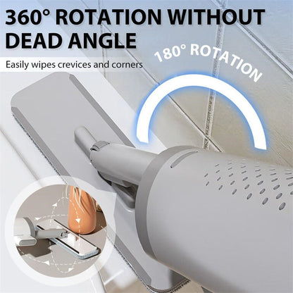 Hands-Free Rotatable Mini Mop-4